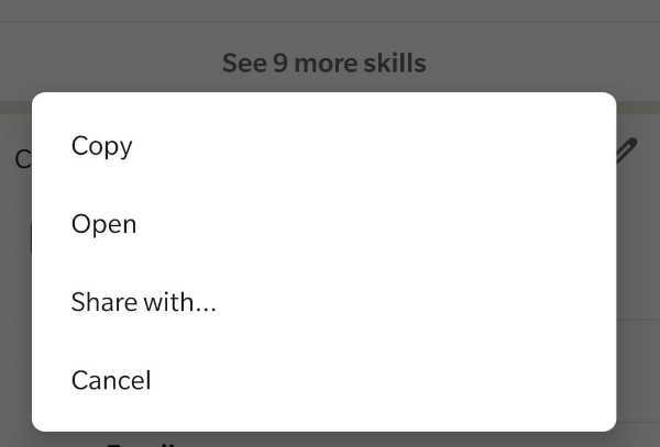 How To Share LinkedIn Profile Link