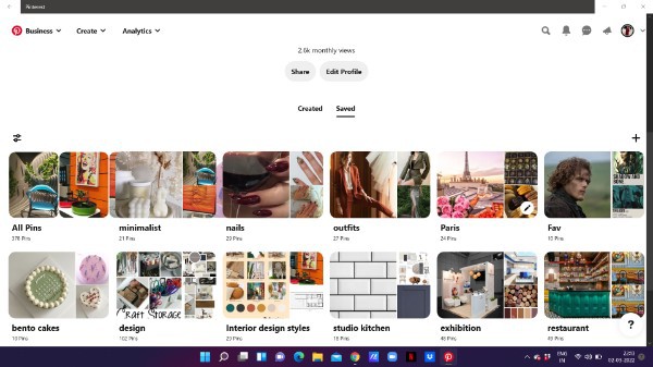 How To Share Your Pinterest Profile