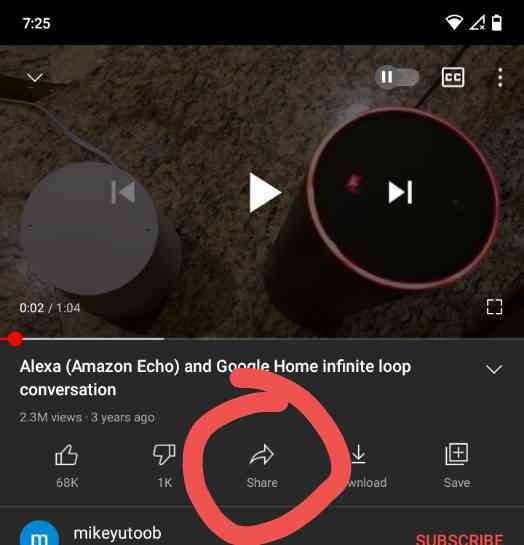 How To Share YouTube Video On WhatsApp Without Link