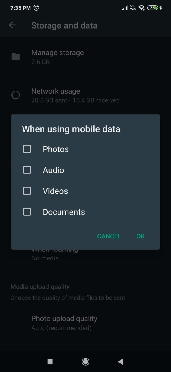 How To Stop Auto Download In WhatsApp