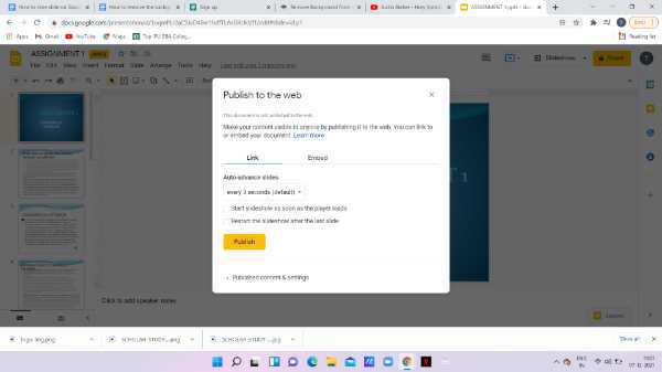 How To Time Slides On Google Slides