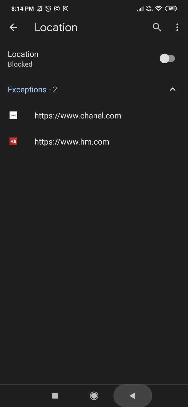 How To Turn Off Location On Google Chrome Android