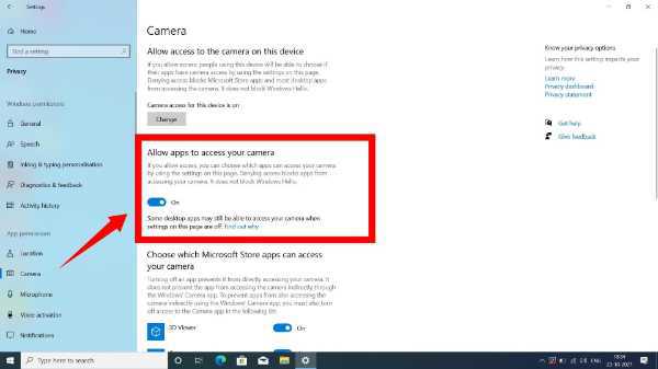How To Turn On Camera On Laptop Windows 10