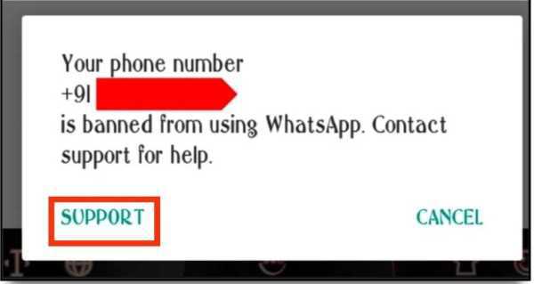 How To Unbanned From WhatsApp Quickly