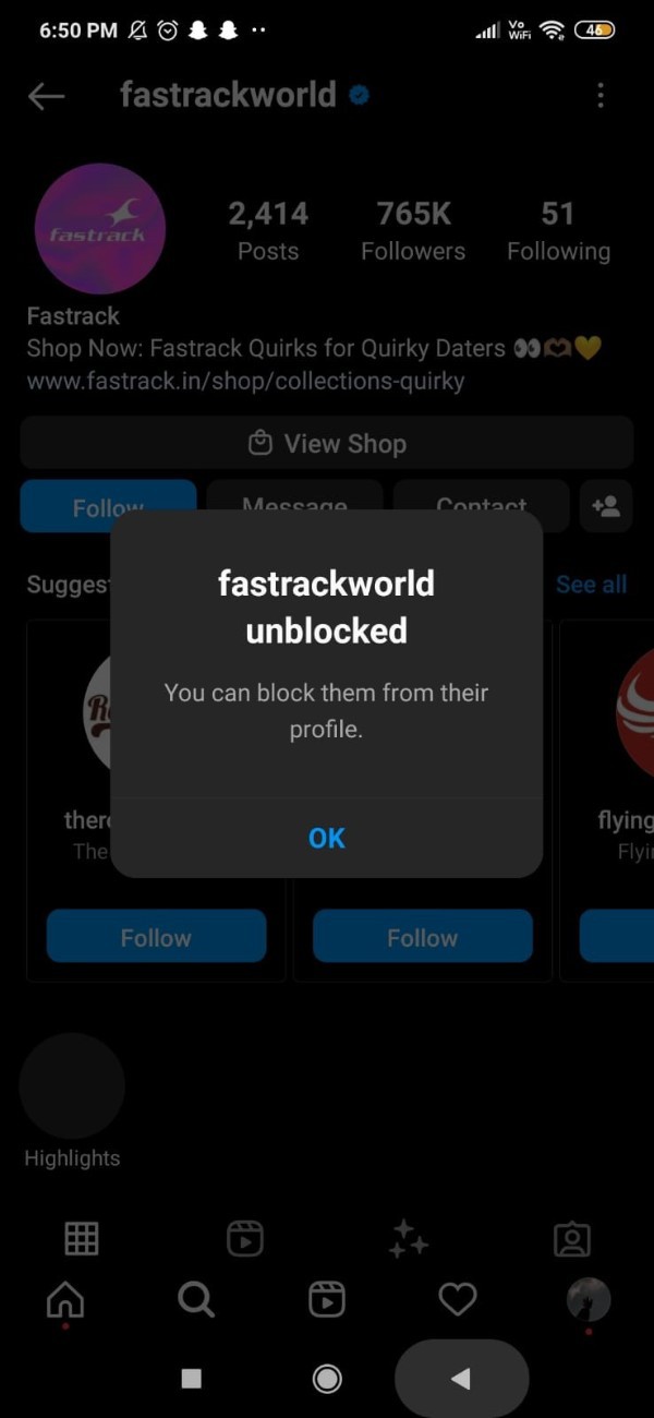 How To Unblock Instagram Account