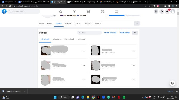 How To Unfriend All Friends On Facebook