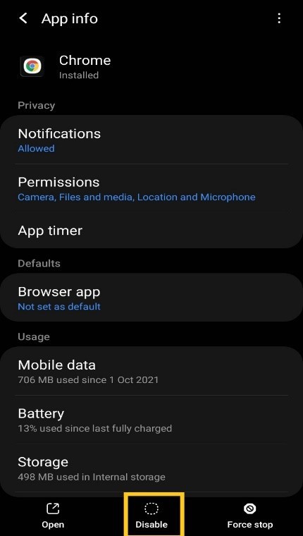 How To Uninstall Google Chrome On Android
