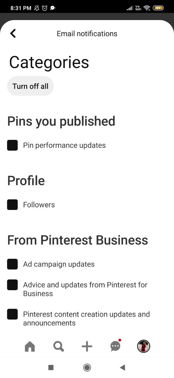 How To Unsubscribe Pinterest
