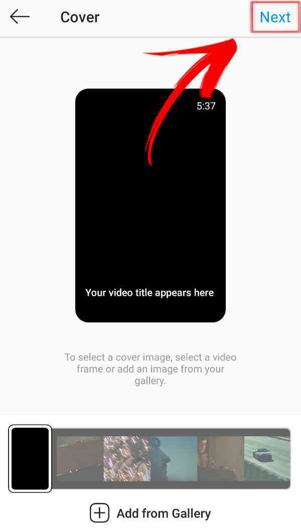 How to upload a 3 minute video on Instagram
