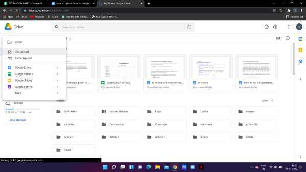 How To Upload Excel To Google Sheets