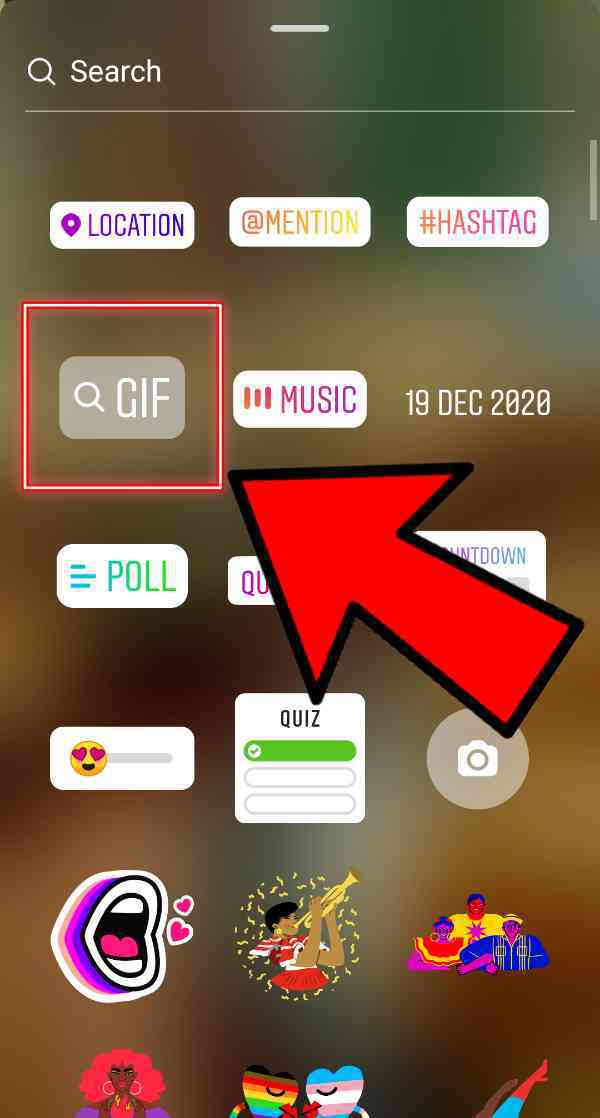 How To Upload GIF To Instagram Story