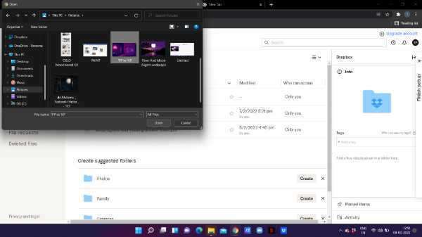 How To Upload Photos To Dropbox From Computer