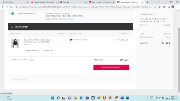 How To Use Coupon In Snapdeal