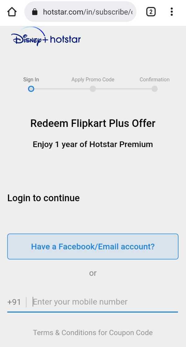 How To Use Flipkart Coupon Code On Hotstar