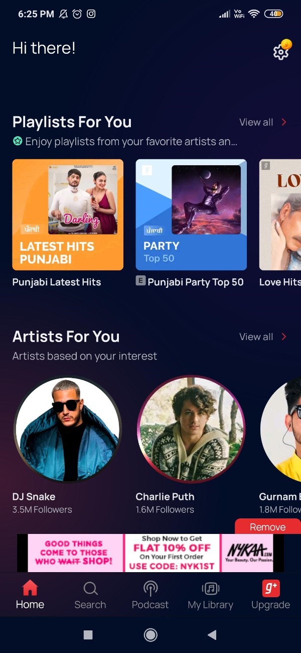How To Use Gaana App