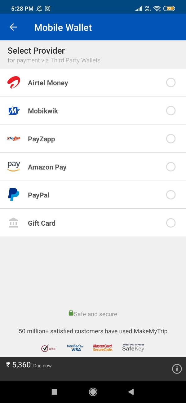 How To Use MakeMyTrip Gift Card