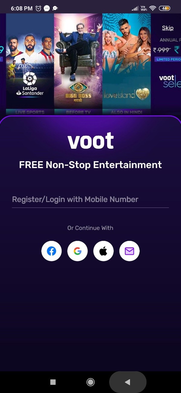 How To Use Voot App