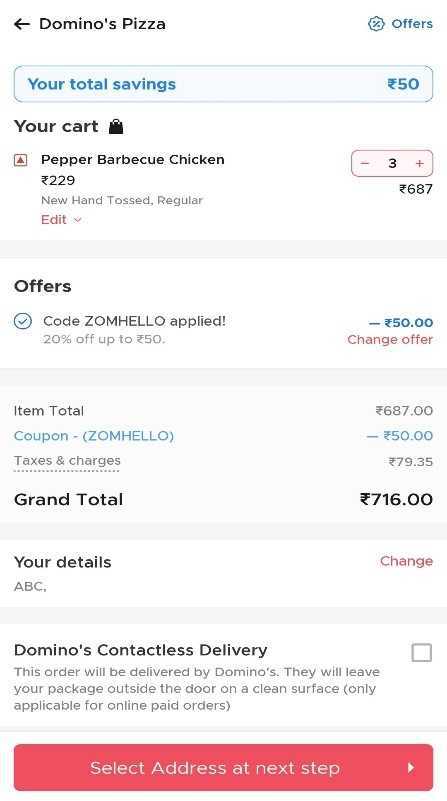 How To Use Zomato Credits While Ordering