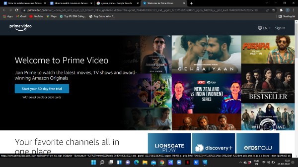 How To Watch Movies On Amazon Prime