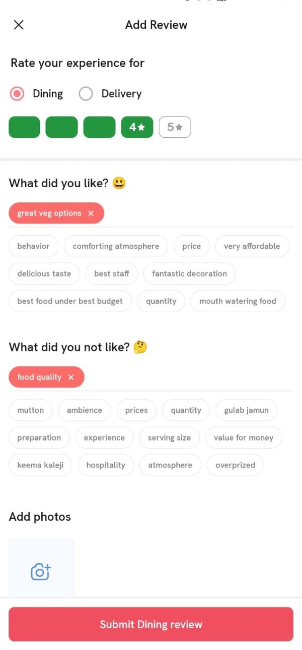 How To Write A Review On Zomato