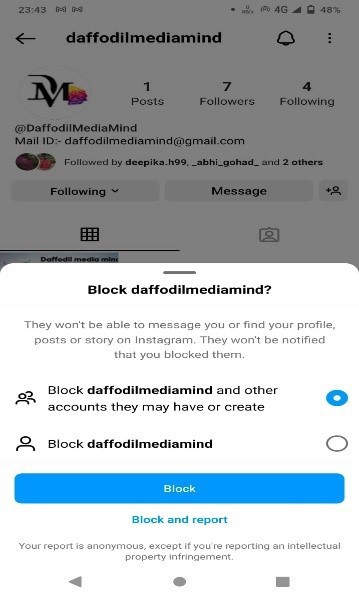 If I Block Someone On Instagram Will They Know