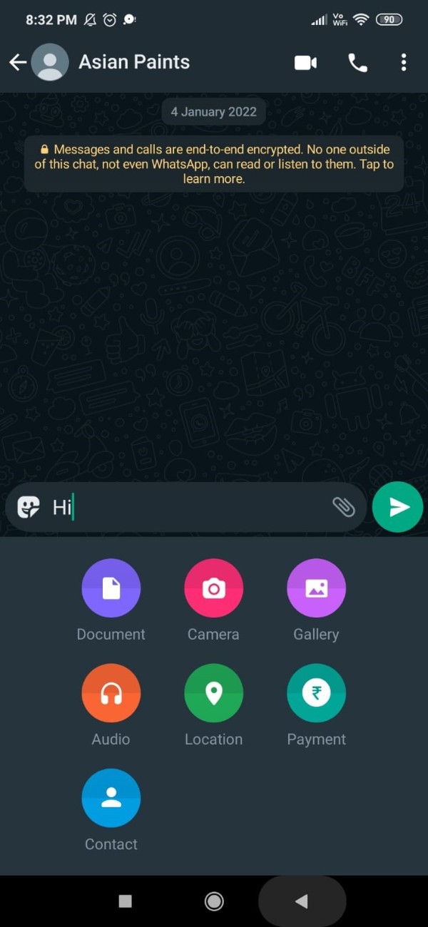 Send WhatsApp Message Online