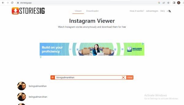 View Instagram Stories Privately