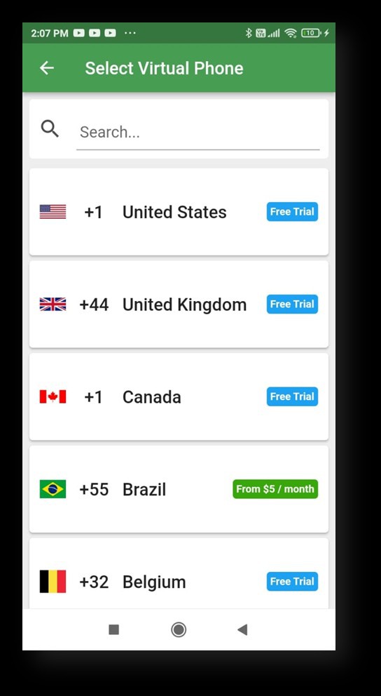 Virtual Number For WhatsApp