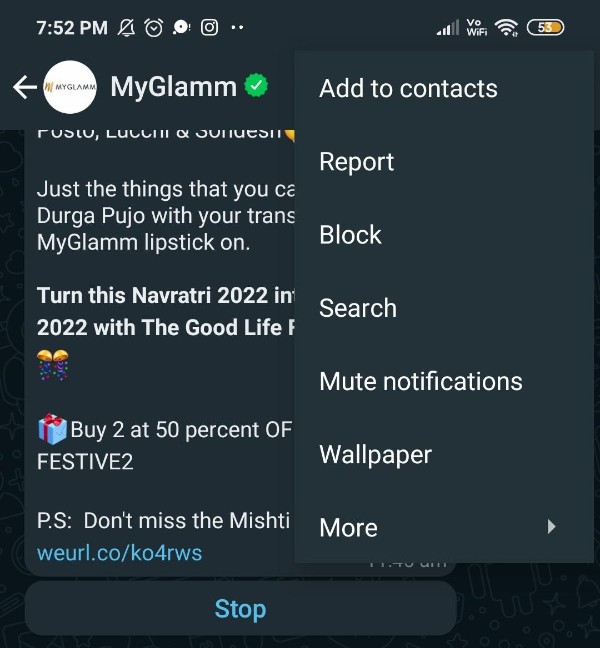 WhatsApp Broadcast Message Not Delivered
