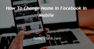 How To Change Name In Facebook In Mobile