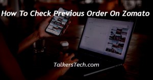 How To Check Previous Order On Zomato