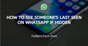 How To See Someone