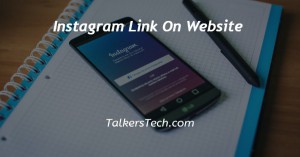 Instagram Link On Website
