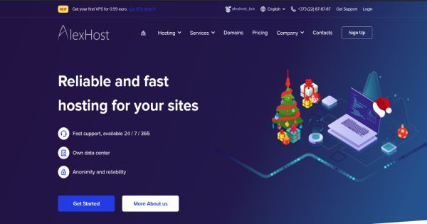 AlexHost Review - Reliable And Fast Hosting For Your Websites