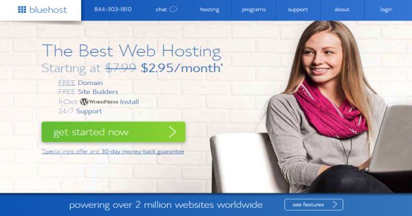 BlueHost Review - Best Web Hosting In The World